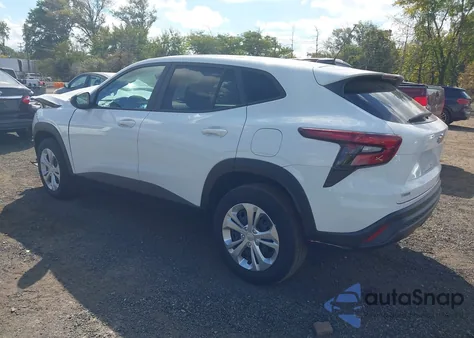 2025 Chevrolet Trax Fwd Ls z USA, uszkodzony, nr VIN KL77LFEP5SC001562